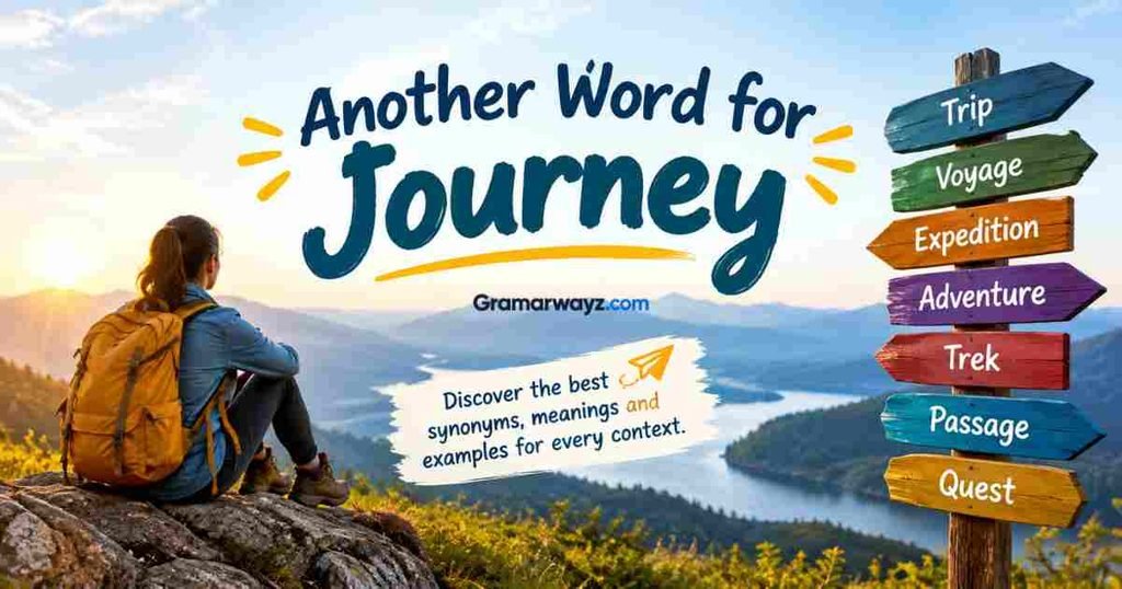 Another Word For Journey