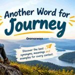 Another Word For Journey