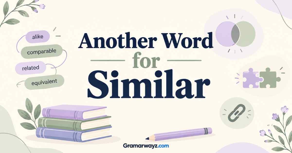 Another Word For Similar