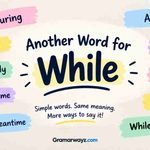 Another Word For While